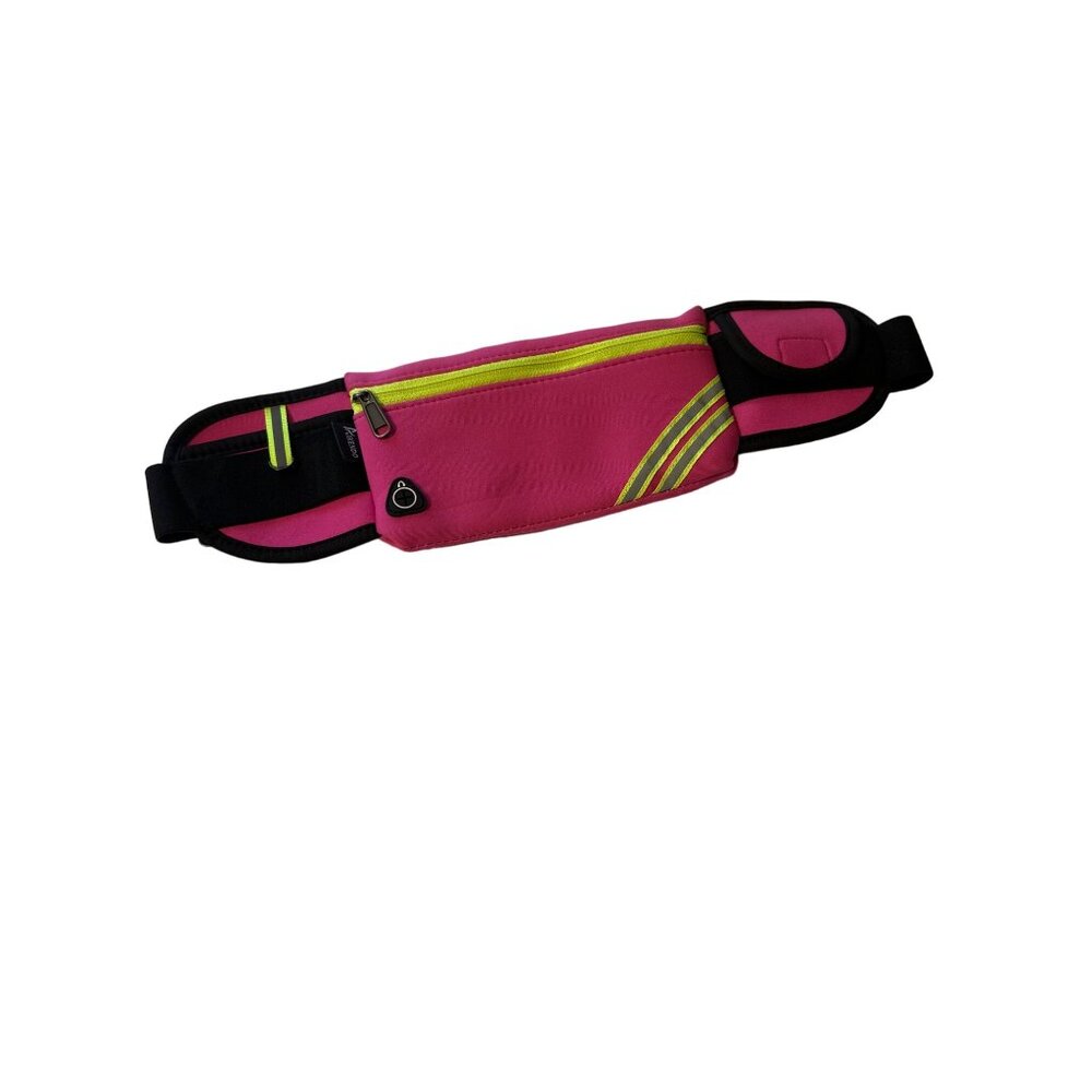 💖Akendo Running Belt With Reflective Stripes For Phone/Keys - Adjustable Waist